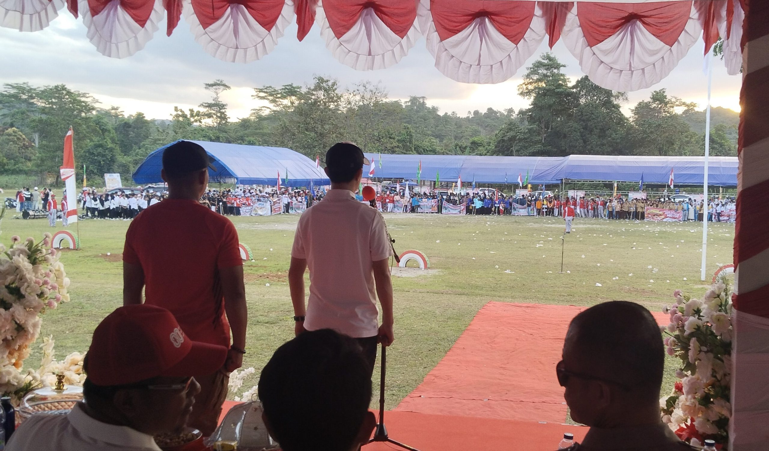 Meriah dan Penuh Semangat, Ribuan Warga Kecamatan Motui Ikuti Pembukaan Pekan Olahraga HUT RI ke-80